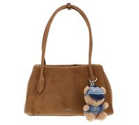DKNY Amelie Bowling Bag Almond