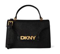 DKNY Avril Handtasche Leder 24 cm schwarz