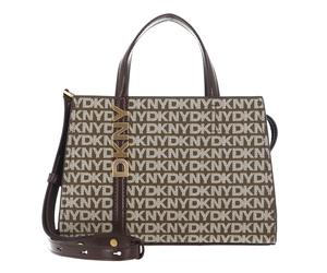 DKNY Avril Satchel Crossbody Chino / Chocolate