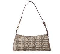 DKNY Avril Schultertasche 26 cm braun