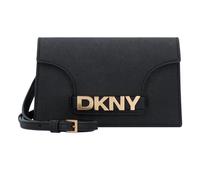 DKNY Avril Umhängetasche Leder 19 cm schwarz