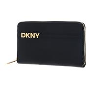 DKNY Avril Zip Around Wallet Blk / Gold