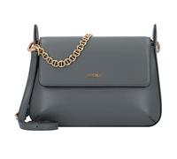 DKNY Belen Schultertasche Leder 26 cm grau
