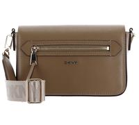 DKNY Bryant Ave Flap Crossbody Bag M Shitake