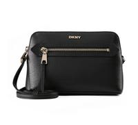 DKNY, HANDBAG, BRYANT AVE TOP ZIP DOME CROSSBODY, BLK/GOLD,1SZ