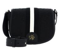 DKNY Carol Saddle Bag BK Logo - BK