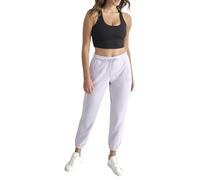 DKNY Damen Jogger Varsity Embroidered Logo Relaxed Jogger with Pockets