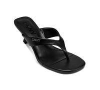 DKNY Damen Mackey Thong Heeled Sandal, Black, 41 EU