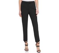 DKNY Damen P9rk6awp, Foundation - Slim Business Casual Pants, Schwarz, 18 EU