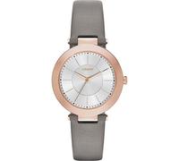 DKNY DamenArmbanduhr Analog Quarz Leder NY2296