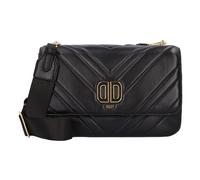 DKNY Umhängetasche Delphine Leder 25 cm Schwarz-Gold Damen