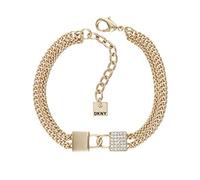 DKNY Donna Karan Armband Double Lock Line mit Swarovski®-Kristall