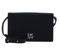 DKNY Etta Crossbody Wallet Black / Silver