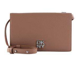 DKNY Etta Crossbody Wallet Hot Cocoa