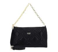 DKNY Evon Schultertasche Leder 22 cm blk-gold (TAS008022) schwarz