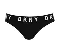 DKNY Damen Cozy Boyfriend Unterwsche im Bikini-Stil, schwarz/weiß, Small