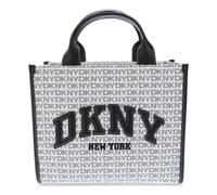 DKNY - "Hadlee" Tragetasche, Logo-Muster (Weiß/Schwarz) Einheitsgröße