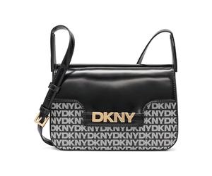 DKNY,HANDBAG,AVRIL CROSSBODY,BK LOGO-BK,1SZ