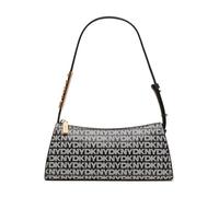 DKNY,HANDBAG,AVRIL TZ SHOULDER, BK LOGO-BK,1SZ
