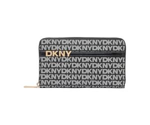 DKNY,Handbag,Avril Zip Around WAL,BK Logo-BK,1SZ