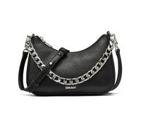DKNY,HANDBAG,JENNA DEMI CROSSBODY,BLACK/SILVER,1SZ