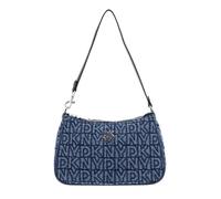 DKNY,HANDBAG,JENNY TOP ZIP SHOULDER BAG,DENIM,1SZ