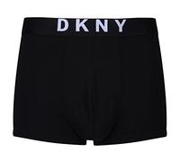 DKNY Herren-Boxershorts in Schwarz/Weiß/Grau | Ultra weicher Stoff aus Modal und Baumwollmischung mit elastischem Mikrofaserbund | Bequeme und Dehnbare Unterwäsche - Packung mit 3 Stück