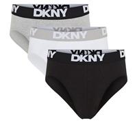 DKNY Herren Kelso Slip, Schwarz/Weiß/Grau, L EU