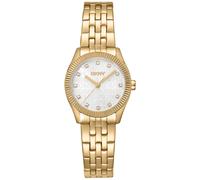 DKNY Logo DK1L126M0055 - Damen - Analog - Quarz - Edelstahl - Mineralglas