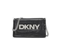 DKNY Maggie Clutch/Crossbody, Schwarz/Silber, Einheitsgröße