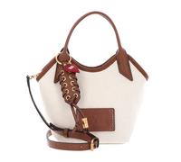 DKNY Mari Mini Tote Crossbody Natural / Saddle