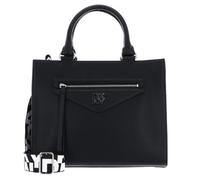 DKNY Milan Green PNT Tote Black / Silver