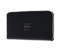 DKNY Milan Tie Zip Around Wallet Blk / Gold