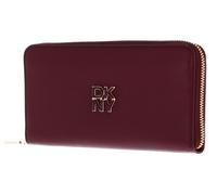 DKNY Milan Tie Zip Around Wallet Burgundy