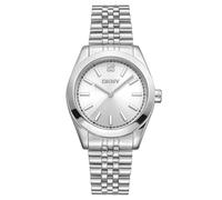 DKNY Quarz Damenuhr Nolita Midi mit Lederarmband