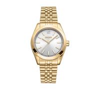 DKNY Quarz Damenuhr Nolita Midi mit Lederarmband