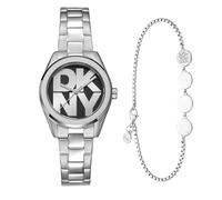 DKNY Quarzuhr Logo Watch Set Quarz 5 ATM