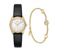 DKNY Set Quarz Damenuhr Logo inkl. Edelstahlarmband