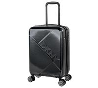 DKNY - Trolley Handgepäck Cabin Trolley Koffer Reisekoffer Hartschalenkoffer mit - Kabinengepäckgröße, Schwarz