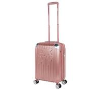 DKNY - Trolley Handgepäck Cabin Trolley Koffer Reisekoffer Hartschalenkoffer mit - Kabinengepäckgröße, Rosa