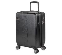 DKNY - Trolley Handgepäck Cabin Trolley Koffer Reisekoffer Hartschalenkoffer mit Mit TSA-Schloss - Kabinengepäckgröße 55x40x23, Schwarz