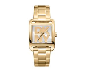 DKNY Uhr - Quarzuhr City Maxi - Gr. unisize - in Gold - für Damen