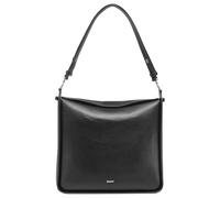 DKNY Women's Akia HOBO Handbag, Black/Silver