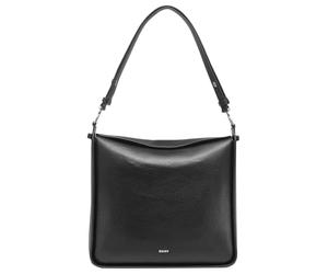 DKNY Women's Akia HOBO Handbag, Black/Silver