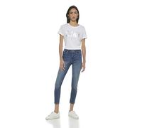 DKNY Women's Bleeker Shaping Skinny Jeans, Medium Wash Denim, 24