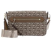 DKNY Women's Bryant Ave Mid Flap Crossbody Bag, Chino/Shitake