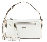 DKNY Women's Bryant AVE TZ Demi Crossbody Handbag, Marshmallow