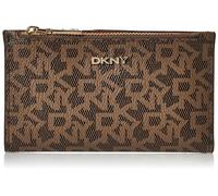 DKNY Women's Bryant Bifold Travel Accessory-Envelope Card Holder, Mocha/Caramel