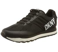 DKNY Women's Footwear Jaxson - LACE UP Jogger,Black/White, 7.5