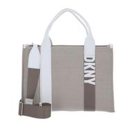 DKNY Women's Holly Medium Tote, Natural/White